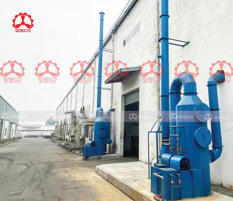 Hệ thống xử lý khí thải là giải pháp hàng đầu trong việc thu gom, xử lý triệt để lượng khí thải phát sinh từ hoạt động sản xuất của các doanh nghiệp