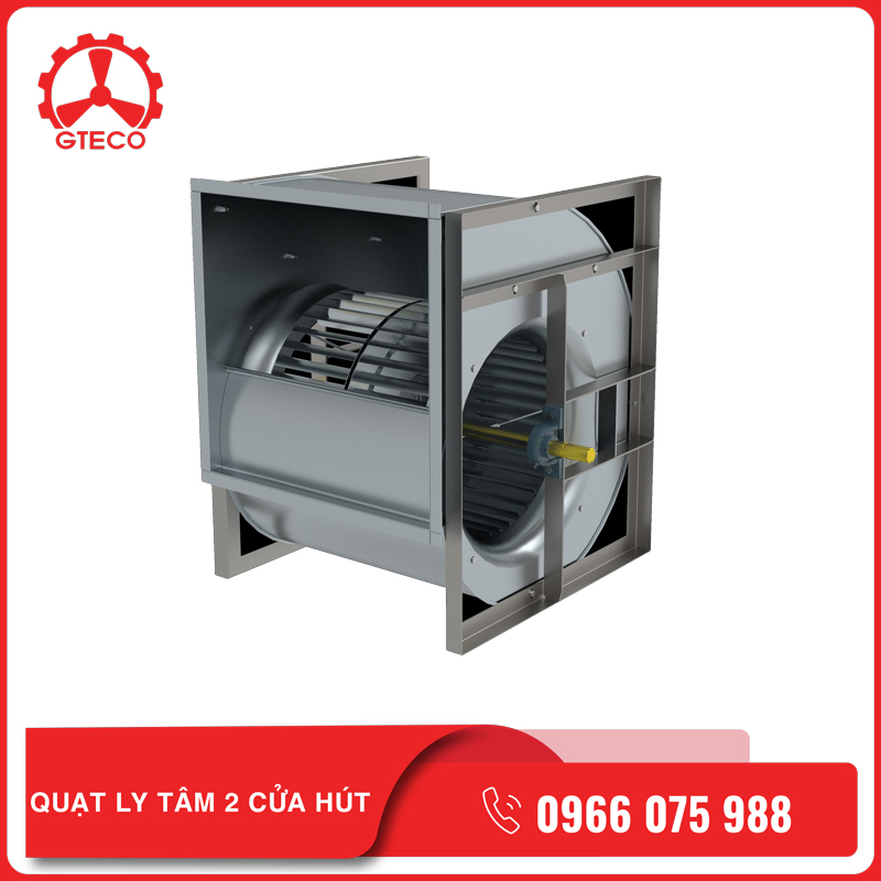 Quạt Ly Tâm 2 Cửa Hút